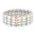 Stretch-Bracelets.-Silver-AB-Color-Rhodium