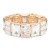 Stretch-Bracelets.-Gold-With-Clear-Color-Gold