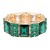Stretch-Bracelets.-Gold-With-Green-Gold