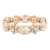 Stretch-Bracelets.-Gold-With-Topaz-Gold