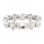 Stretch-Bracelets.-Silver-Clear-Rhodium