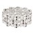 Stretch-Bracelets.-Silver-Clear-Rhodium