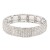 Stretch-Bracelets.-Silver-Clear-Rhodium