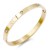 Gold-Plated-Stainless-Steel-Crystal-Double-Hearts-Bangle-Gold