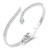 Silver-Plated-Stainless-Steel-with-Snake-Crystal-Bangle-Silver