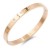 Rose-Gold-Plated-Stainless-Steel-Bangle-with-CZ-Rose Gold