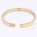 Gold Plated Stainless Steel Bangle