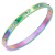 Multi-Color-Stainless-Steel-Bangle-Bracelet.-6MM-Width-Multi-Color