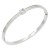 Stainless-Steel-Banged-Bracelets-Rhodium Clear
