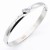 Stainless-Steel-With-Clear-CZ-Bangle-Bracelets-Rhodium Clear