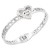 Stainless-Steel-Bangle-With-Clear-CZ-Rhodium Clear