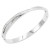 Stainless-Steel-Bangle-With-Clear-CZ-Rhodium Clear