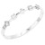 Stainless-Steel-With-Clear-Color-CZ-Bangle-Bracelets-Rhodium Clear