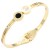 Gold-Plated-Stainless-Steel-Bangle-Bracelet-Gold