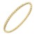 Gold-Plated-Stainless-Steel-Bangle-Bracelet.-Oval-6-CM-by-5-CM-Diameter-Gold