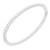 Stainless-Steel-Bangle-Bracelet.-Oval-6CM-Diameter-Rhodium