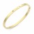 Gold-Plated-Stainless-Steel-Hinged-Bangle-Bracelets-4mm-Width-Gold