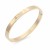Rose-Gold-Plated-Stainless-Steel-Hinged-Bangle-Bracelets.-6mm-Width-Rose Gold