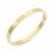 Gold-Plated-Stainless-Steel-Hinged-Bangle-Bracelets-6mm-Width-Gold