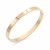 Rose-Gold-Plated-Stainless-Steel-Hinged-Bangle-Bracelets-6mm-Width-Rose Gold