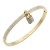Gold-Plated-Stainless-Steel-with-Lock-CZ-stone-Bangle-Bracelet-Gold