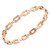 Rose-Gold-Plated-Stainless-Steel-with--CZ-stone-Bangle-Bracelet-Rose Gold