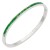 Stainless-Steel-With-Green-Color-Stone-Hinged-Bangle-Braceletsa-Rhodium Green