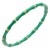 Gold-Plated-With-Green-Enamel-stainless-Steel-Bracelets.-60mm-by-50mm-Gold Green