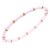 Gold-Plated-With-pink-Enamel-stainless-Steel-Bracelets.-60mm-by-50mm-Gold Pink