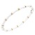 Gold-Plated-With-White-Enamel-stainless-Steel-Bracelets.-60mm-by-50mm-Gold White