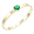 Gold-Plated-With-Green-Stone-Stainess-Steel-Bracelets-Gold Green