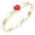 Gold-Plated-With-Red-Stone-Stainess-Steel-Bracelets-Gold Red