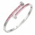 Stainless-Steel-with-Pink-Color-stone-Hinged-Bangle-Bracelets.-Rhodium
