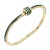 Gold-Plated-Stainless-Steel-Green-Color-Hinged-Bangle-Bracelets.-6mm-Width-Gold