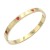 Gold-Plated-With-Strawberry-Stainless-Steel-Bangles-Gold