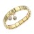 Gold-Plated-With-Cherry-Stainless-Steel-Adjustable-Bracelets-Gold