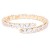 Gold-Plated-With-Clear-Heart-CZ-Cuff-Bracelets-Gold Clear
