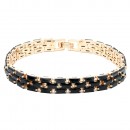 Rhodium Color 13mm Width  Clear CZ 7" Long Tennis Bracelets