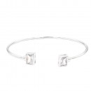 Gold  Plated With Cubic Zirconia Cuff Bracelets