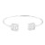 Rhodium-Color-With-Clear--CZ-Cuff-Bracelets-Rhodium