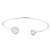 Rhodium-Color-With-Clear--CZ-Cuff-Bracelets-Rhodium