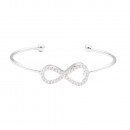 Gold  Plated With Cubic Zirconia Cuff Bracelets