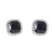 Rhodium-Plated-with-Black-Square-Cubic-Zirconia-Stub-Earrings-Black