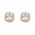 Gold-Plated-With-Square-Cubic-Zirconia-Stub-Earrings-Gold