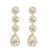 Gold-Plated-With-Clear-Stone-Earrings-Gold Clear