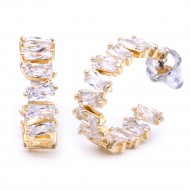 Gold Clear CZ1171-GDCL Gold-Clear-CZ1171-GDCL