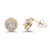 Gold-Plated-Stud-Earrings-with-round-CZ-Gold
