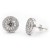 Rhodium-Plated-Earrings-with-Clear-CZ-Rhodium Clear