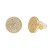 Gold-Plated-with-Clear--Cubic-Zirconia-Earrings-Gold