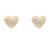 Gold-Plated-CZ-Heart-Earrings-Gold